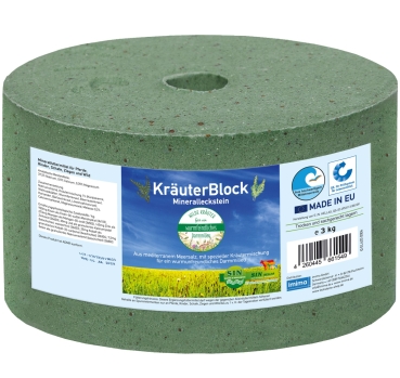 Imima Lecksteine - KräuterBlock - 3 kg
