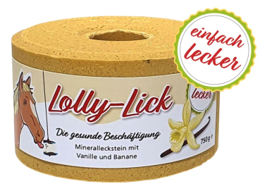 Imima Lolly-Lick Vanille-Banane 750g