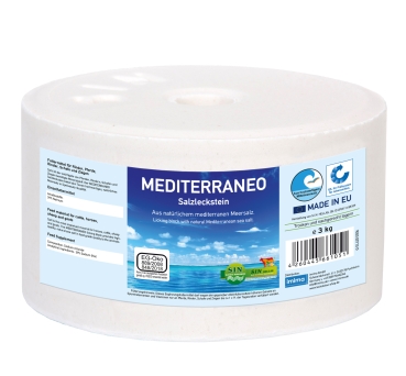 Imima Lecksteine - Mediterraneo - Salzleckstein - 3 kg