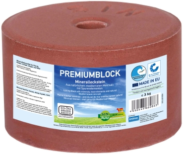 Imima Lecksteine - Premiumblock - Mineralleckstein - 3 kg